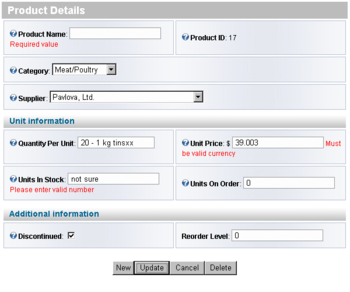 Adillis smartDBforms.NET screenshot 12