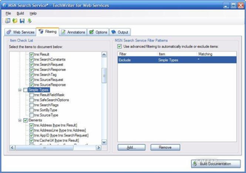 Adivo TechWriter for Web Services screenshot 2