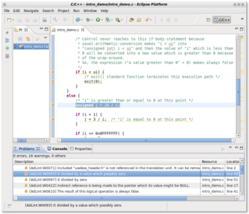 AdLint screenshot