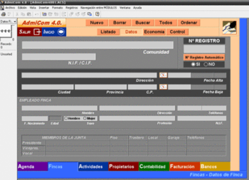 AdmiCom  screenshot