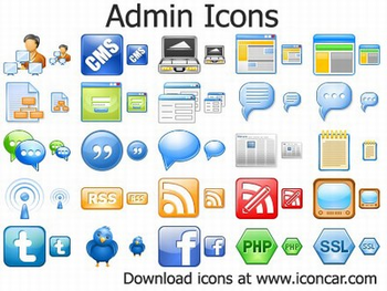 Admin Icons screenshot