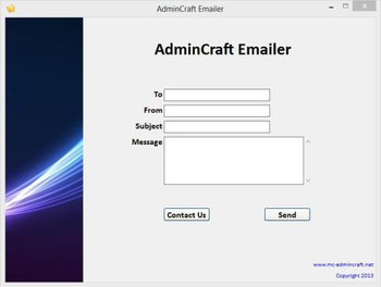 AdminCraft Emailer screenshot