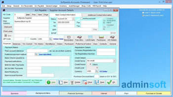 Adminsoft Accounts screenshot 7