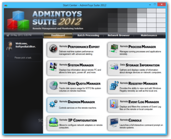 AdminToys Suite screenshot