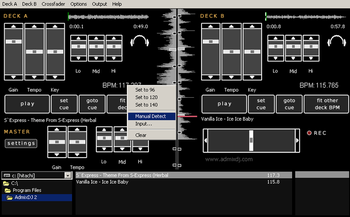 AdmixDJ screenshot