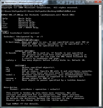 AdMod screenshot