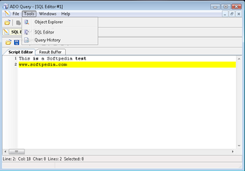 ADO Query screenshot 2