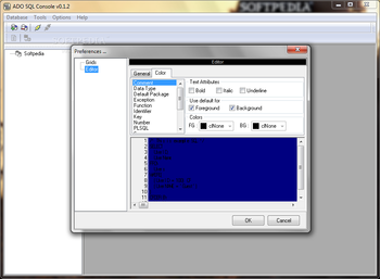 ADO SQL Console screenshot 3