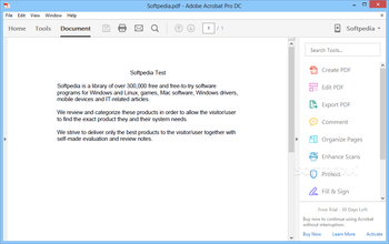 Adobe Acrobat Pro screenshot