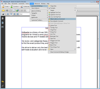 Adobe Acrobat Pro Extended screenshot 10