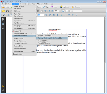 Adobe Acrobat Pro Extended screenshot 6