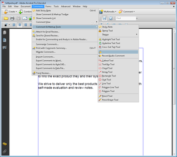 Adobe Acrobat Pro Extended screenshot 8