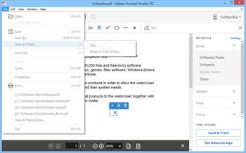 Adobe Acrobat Reader screenshot 4