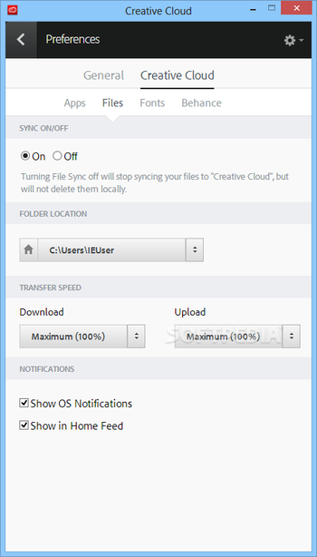 Adobe Creative Cloud screenshot 5