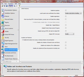 Adobe Customization Wizard X screenshot 11
