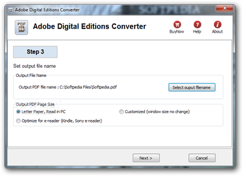 Adobe Digital Editions Converter screenshot 2