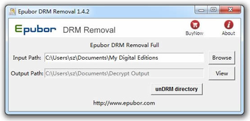 Adobe DRM Removal screenshot