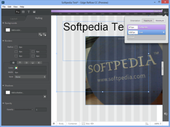 Adobe Edge Reflow screenshot 3