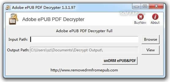 Adobe ePUB PDF Decrypter screenshot 2