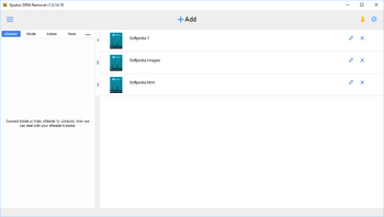 Adobe ePUB&PDF DRM Removal screenshot
