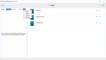 Adobe ePUB&PDF DRM Removal screenshot 2