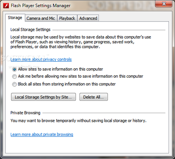 Adobe Flash Player Debugger screenshot 9