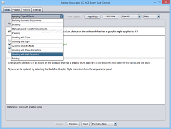 Adobe Illustrator CC ACE Exam Aid screenshot 2