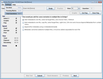 Adobe Illustrator CS3 ACE Exam Aid screenshot 2