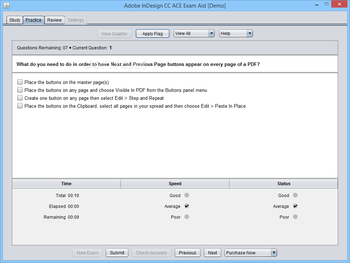 Adobe InDesign CC ACE Exam Aid screenshot 3