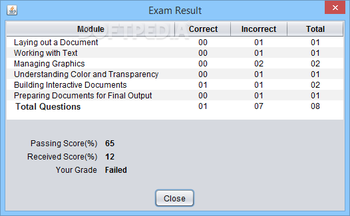 Adobe InDesign CC ACE Exam Aid screenshot 7