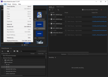 Adobe Media Encoder screenshot 4