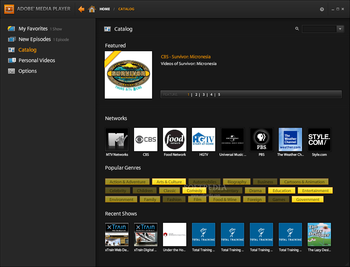 Adobe Media Player screenshot 4
