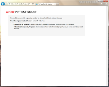 Adobe PDF Test Toolkit screenshot 3