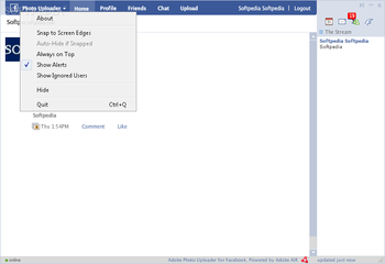 Adobe Photo Uploader for Facebook screenshot 2