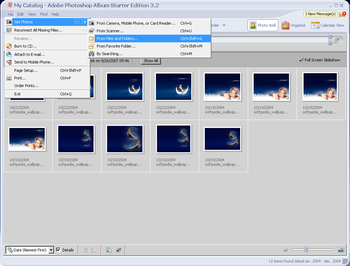 Adobe Photoshop Album Starter Edition screenshot