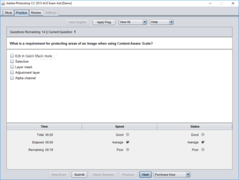 Adobe Photoshop CC 2015 ACE Exam Aid screenshot 3