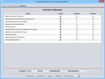 Adobe Photoshop CC ACE Exam Aid screenshot 6