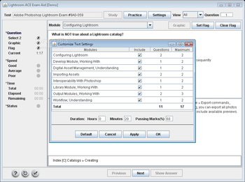 Adobe Photoshop Lightroom ACE Exam Aid screenshot 2