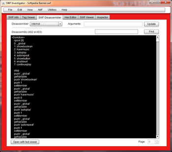 Adobe SWF Investigator screenshot 3