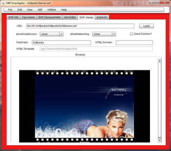 Adobe SWF Investigator screenshot 5