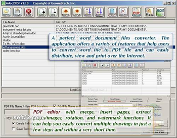 Adoc2PDF screenshot 2