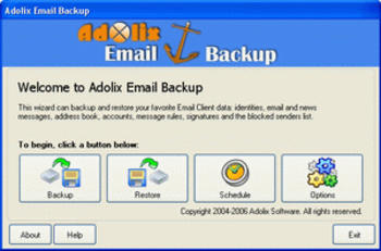 Adolix Email Backup screenshot 2