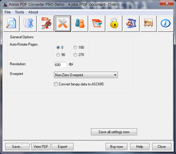 Adolix PDF Converter PRO screenshot 4