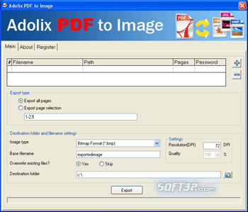 Adolix PDF to Image screenshot 2