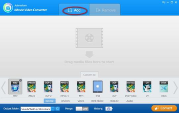 Adoreshare iMovie Video Converter screenshot