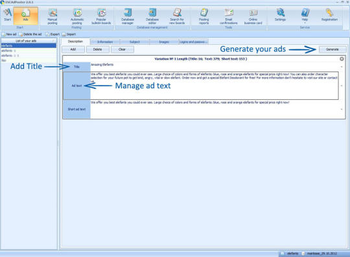 AdPoster screenshot