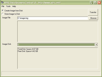 ADRC Data Recovery Tools screenshot 4