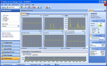 AdRem Server Manager screenshot