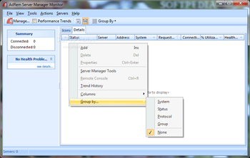 AdRem Server Manager screenshot 2