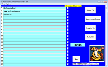Adrian's ToDo Tasks and Shopping List screenshot